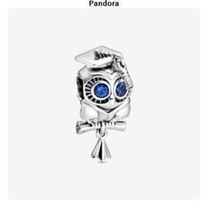 Pandora Wise Owl Graduation Charm
